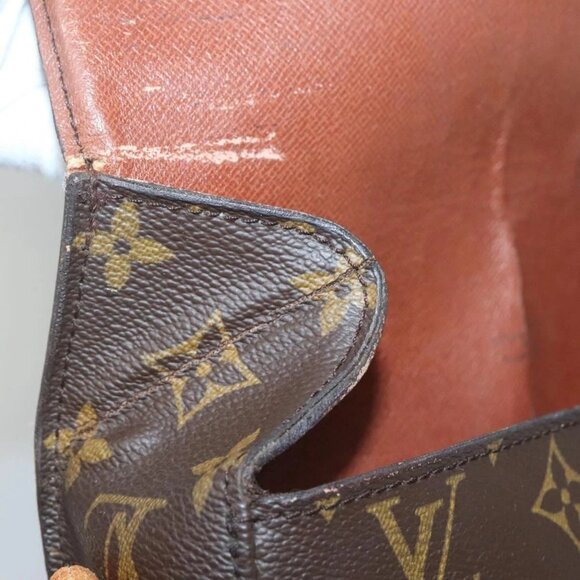 LOUIS VUITTON Monogram Monogram Saint Cloud GM Shoulder Bag M51242 Auth 141085 - Picture 10 of 16